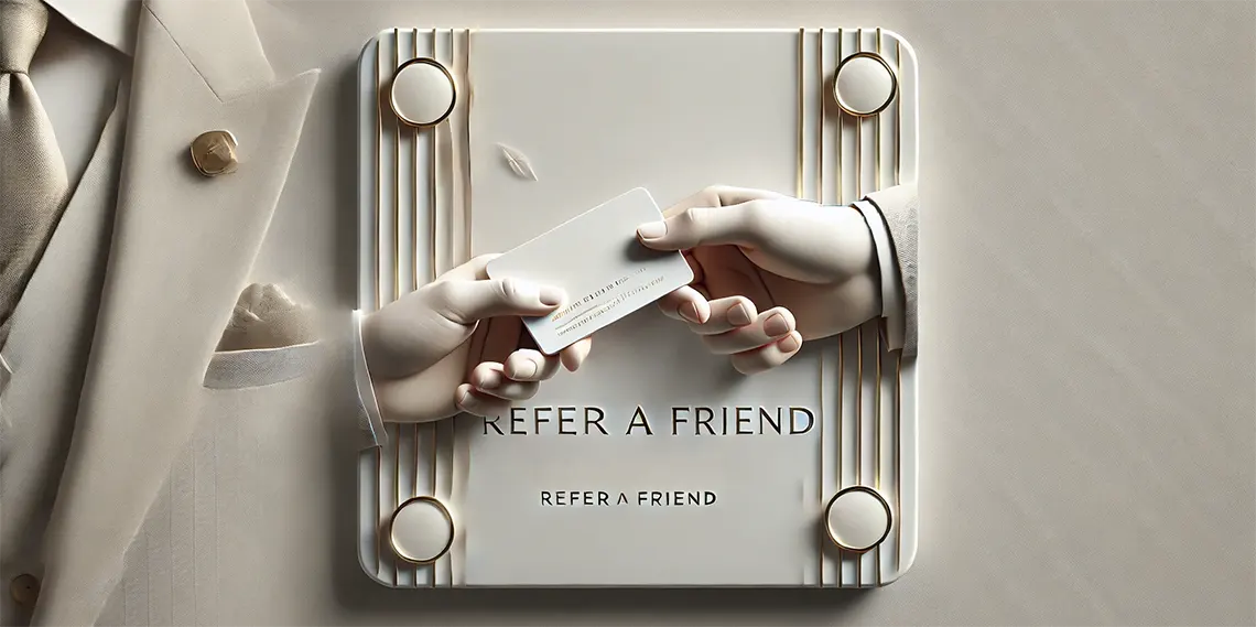 Refer a friend page